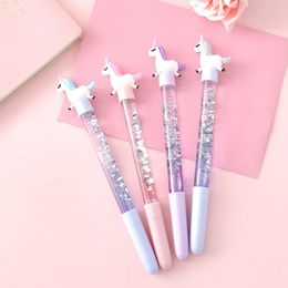 0.5 mm Kawaii Treibsand Gel Pen Signature Pen Schule Bürobedarf