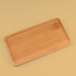 Latest Cheap Natural Bamboo Wooden Herb Tobacco Preroll Rolling Cigarette Smoking Tray Portable Handroller Holder Scroll Grinder Plate DHL