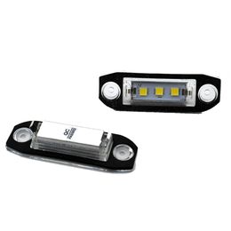 1 Set Canbus LED Licence Plate Light for Volvo S80 XC90 S40 V60 XC60 S60 C70 V50 XC70 V70 White Car-Styling Number Lamp