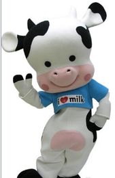 Custom Cow baby mascot costume Character Costume Adult Size free shipping
