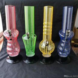 New acrylic chimney sticks   , Wholesale Glass bongs Oil Burner Glass Pipes Water Pipes Oil Rigs Smoking Free Shipping