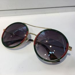 Wholesale- Women Designer Sunglasses 0061 Brand Fashion StyleMixed Colour Retro Round Frame for women Top Quality UV Protection Lens
