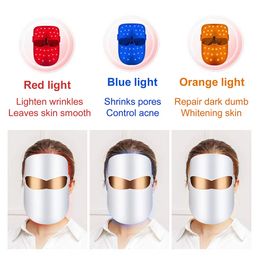 Korea acne therapy led mask skin rejuvenation led facial mask light therapy pdt led face mask