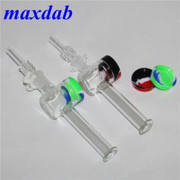 Hookah Nectar pipe Collectors bong with quartz Nail 10 14mm oil rigs glass bongs water Pipes