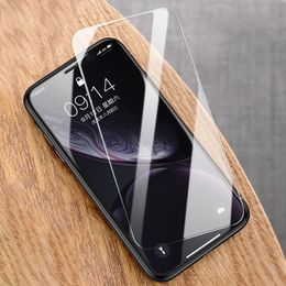 clear Full Cover helf Tempered Glass for iPhone 11 X XS pro max 8 7 6 plus xr Phone Screen Protector