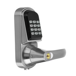 Electronic Code Keypad Home Security Entry Bluetooth Door Lock with Spare Key