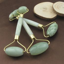 100Pcs Natural Jade Massage Tool Jade Roller Massager Slimming Tool Facial Treatment Natural Jade Stone Scraping Care Healthy Tool LX5620