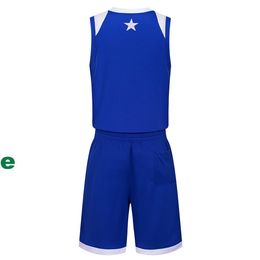 2019 New Blank Basketball jerseys printed logo man size S-XXL cheap price fast shipping good quality Blue A002AA12r