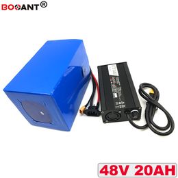 Powerful 48V 20AH E-bike Lithium battery pack 18650 For Bafang BBSHD 1000W 1500W Motor Electric bicycle battery +5A Charger
