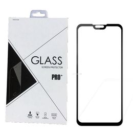 9H Full Cover Tempered Glass Screen Protector for huawei Y5 2019 Y6 PRO Y6 PRIME Y7 PRIME 2019 100pcs Retail package