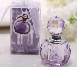 Fashion Mini 3ML Crystal Perfume Bottle Empty Essential Oils Case For Lady Baby Shower Wedding Favors And Gifts