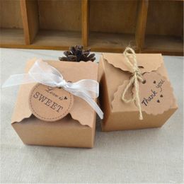 -Casamento de doces caixas favores favores presentes caixas de papel kraft caixa de presente caixa de chocolate caixa de embalagem bebê festa festa suprimentos