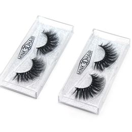 Eyelashes 3D Real Mink Eyelashes Natural Long False Eyelashes 100% Hand Made False Lashes Eye Extension cilios Long lashes