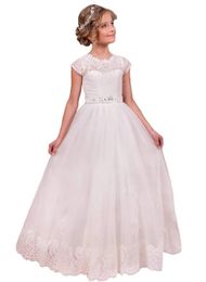 Flower Girl Dresses For Weddings Prom Communion Fashion Kids Christmas Pageant Dresses For Girls