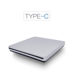 External Slim Type-C DVD-RW Drive Burner Slot in DVD Optical Drive Burner Reader Writer for Laptop