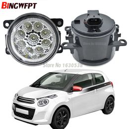 2pcs Fog Lamp Assembly Super Bright Fog Light For Citroen C1 (PM_, PN_) Hatchback 2005 Onwards