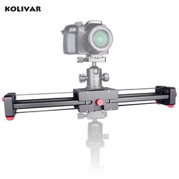 Freeshipping Pro 19"/50cm Compact DSLR Camera Video Slider with Double Travel Distance Shoot Video Camera Track Dolly Rail Slider