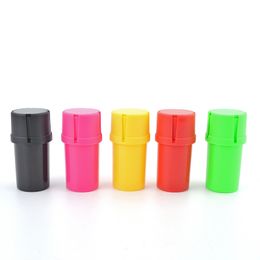 2020 Hot Sales 47mm Diameter Plastic Herb Grinders Colorful Spice Grinder Tabacco Crusher 3 Layers For Herb Dry AC150