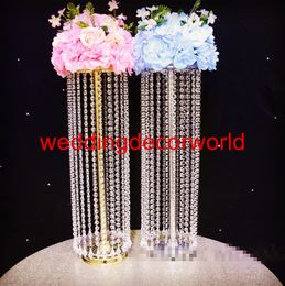 acrylic crystal wedding centerpiece inch tall flower stand Table decor wedding supply Wedding decorations Hotel decor172