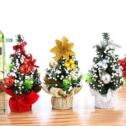 Merry Christmas Tree Office Home Bedroom Desk Ornaments Decoration Toy Doll Children Gift Christmas Decorations Home Living Room