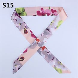 Mai Tong scarves 60cm * 60cm floral flowers spring new lady small square silk scarves 6876