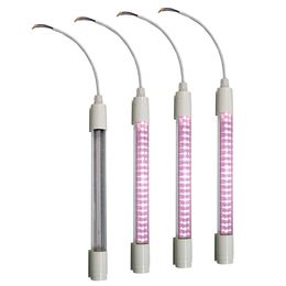 Waterproof LED Grow Lights , LED Growing Tube for Plant Waterproof IP65 T8 Tube Lamp 1ft/2ft/3ft/4ft light Pink Purple White Color