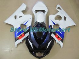 Motorcycle Fairing kit for SUZUKI GSXR600 750 K4 04 05 GSXR 600 GSXR 750 2004 2005 blue white Fairings set SF94