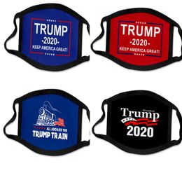 17 types 3D printing Trump 2020 Mask Windproof Cotton Mouth Masks Adult children American Election United States Mask Fashion Black Mask