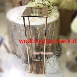 New style golden iron chorme Wedding Chuppah gold mental wedding Gazebo