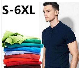 2020 Summer Polo Homme Women s Big Horse Embroidery short-sleeve floral lapel cotton polo mens solid breathable shirts Casual Polos