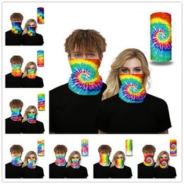 Colorful Unisex Magic Face Shield Face Bandana Cover Tube Neck Scarf Headband Fashion Outdoor Headwear Sports Accessories