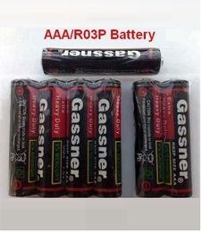 Super quality 1.5V Carbon zinc batteries UM4 R03P R03 for Remote Controls Clocks Toys