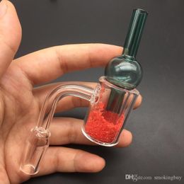 25mm XXL quartz Thermochromic Bucket Domeless Thermal Banger Nails 10mm 14mm 18mm Male Female red Sand Color Changing For Glass Bongs