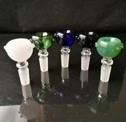 a02 Color bubble head , Wholesale glass bongs, glass pipe, glass oil burner, adapter, bowl