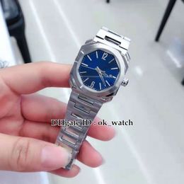 8 Colours OCTO Blue Dial 102105 Quartz Women's Watch High Quality Cheap 32mm 102031 Popular Ladies' Watches Stainless Steel Hand