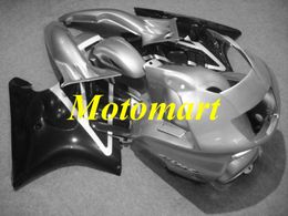 Motorcycle Fairing kit for HONDA CBR600F3 95 96 CBR 600 F3 1995 1996 ABS Cool silver black Fairings set+gifts HG07