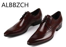 Herren Business schuhe Schnürung Geschäft Formeller Anzug Plus Samt Schwarz Schaffell Herren Business schuhe Schnürung Geschäft Formeller Anzug Plus Samt Schwarz Schaffell