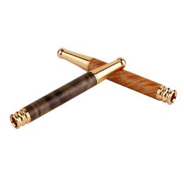 Long solid wood smooth cigarette holder can clean pull rod Philtre cigarette holder