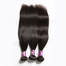 2017 new arrival hot selling wholesale price Brazilian Peruvian silky straight 3 Bundles/ lot Virgin Remy Hair free shipping hair ext