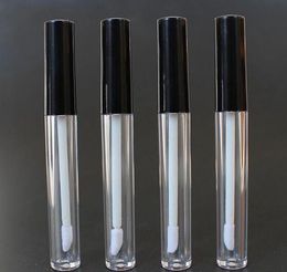 wholesale 3ml Plastic Lip Gloss Tube Small Lipstick Tube with Leakproof Inner Sample Cosmetic Container DIY