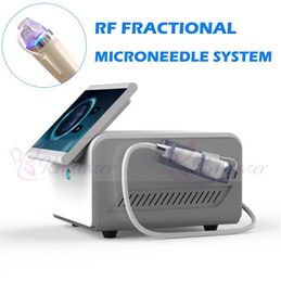 Best Golden Micro Needle Machine Fractional Rf Machine 10pins 25pins 64pins nano for Skin Tightening Rejuvenation Wrinkle Remova