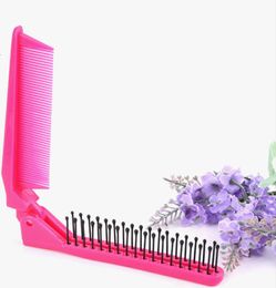 Portable Travel Hair Comb Brushes Foldable Massage Hair Comb Gift Anti-Static Styling Tools Mini Folding Hair Combs
