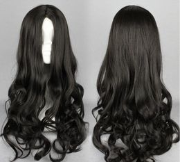 adjustable Select Colour and style Synthetic Long Wavy Mix Colour Cosplay Party Wig High Temperature Fibre Hair WIG