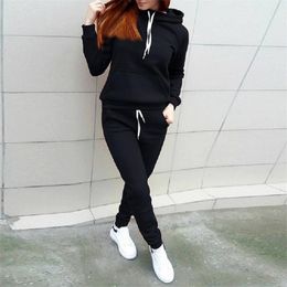 Wholesale - ladies two-piece sportswear elegant tops and pants suits, ladies casual sportswear fitness autumn clothing