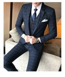 New Fashion Silver Grey Best Man Groom Wedding Dress Excellent Men Business Activity Suit Party Prom Suit(Jacket+Pants+Vest)