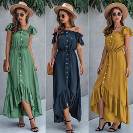 ladies tiered dresses uk