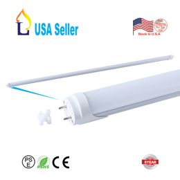 clear//milky//striped cover LED Tube light,T8,G13 8feet 6500k cool white