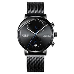Men's Watches Top Quality Belushi Brand Sports Watch Man Outdoor Military Waterproof Quartz Wristwatch Date Clock Male Watch Men Black Watch