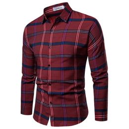Abetteric Mens Button Down Slim Casual Plus Size Long Sleeve Plaid Shirts Top Abetteric Mens Button Down Slim Casual Plus Size Long Sleeve Plaid Shirts Top