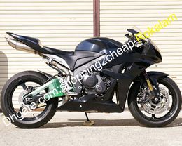 Injection Moto Motorcycle Parts For CBR600RR 07 08 CBR 600RR 600 RR F5 2007 2008 Full Black Fairing Set (Injection molding)